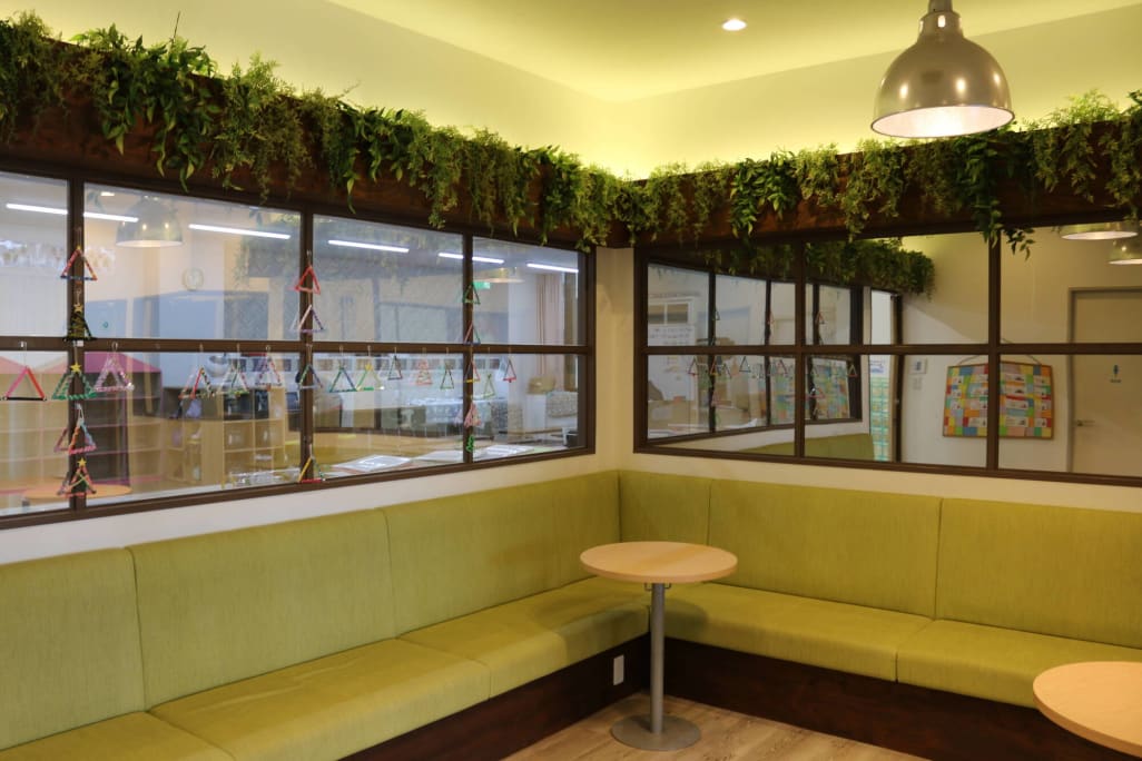 エントランスを完備している教室もあるため保護者様も安心