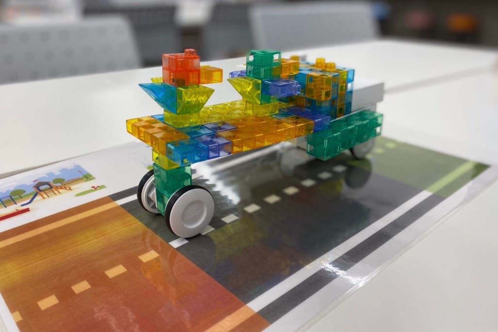 体験会では、車を作りました！