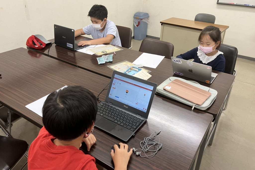 和やかな雰囲気で進むレッスン