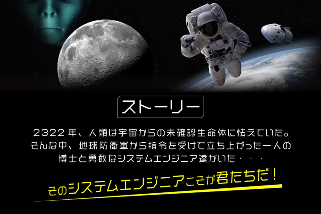 スリル満点のSFストーリー