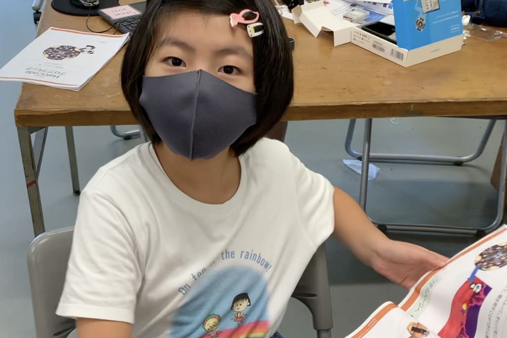 習い始めて3年目の女の子。スクラッチもがんばるぞ！(2021.7.31)