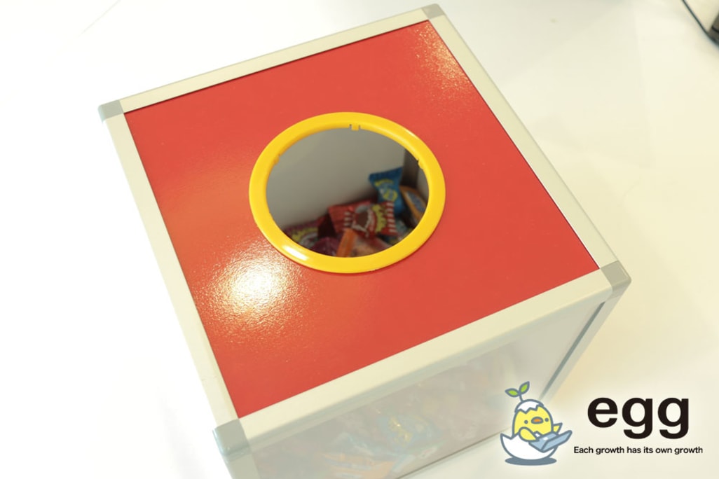 毎回必ずもらえるお楽しみボックス