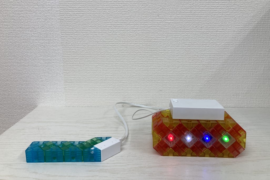 KOOV®でつくった「歩数計」