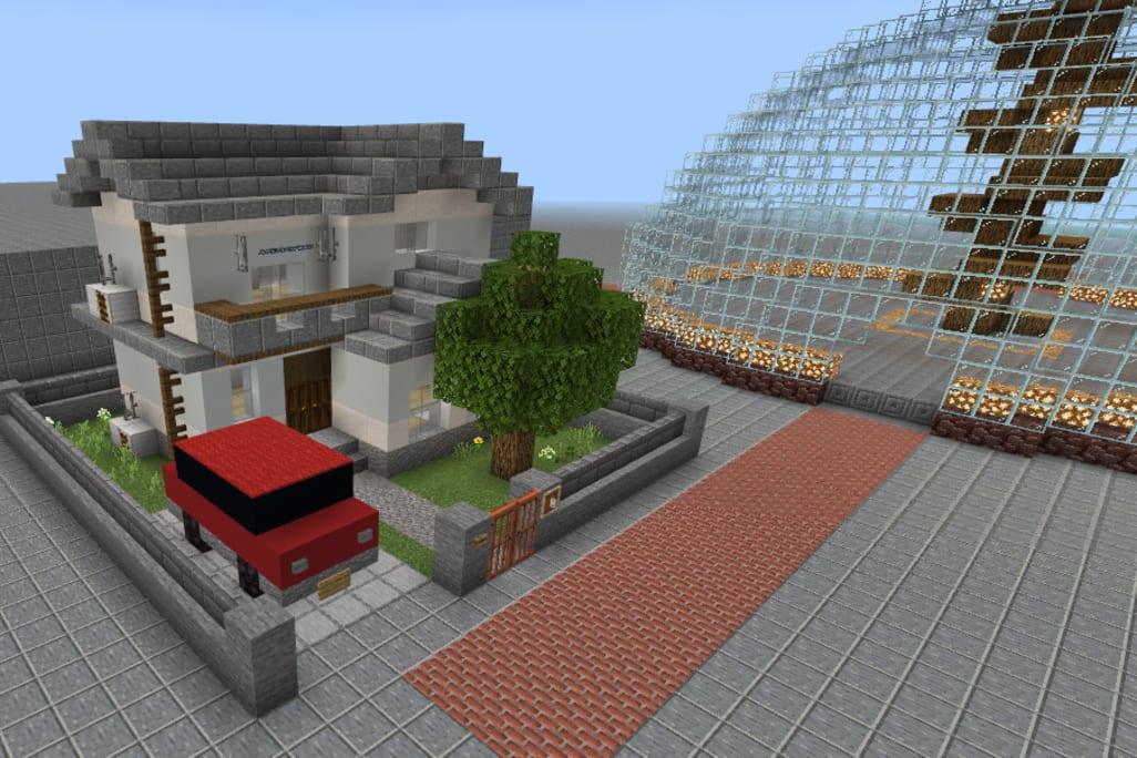 生徒さんがプログラミングでつくった作品です！