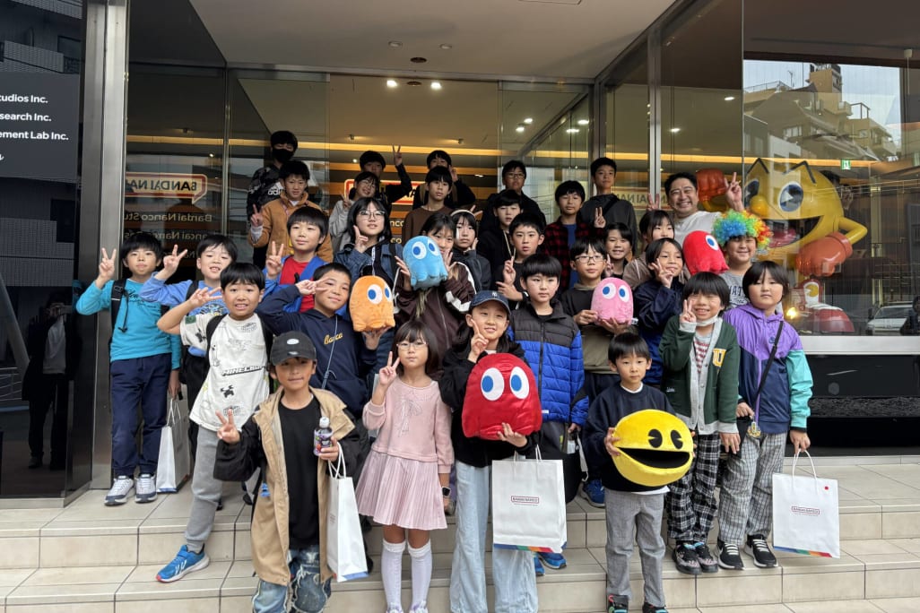 バンダイナムコさん見学会！大変な盛り上がり。全国から参加者多数！