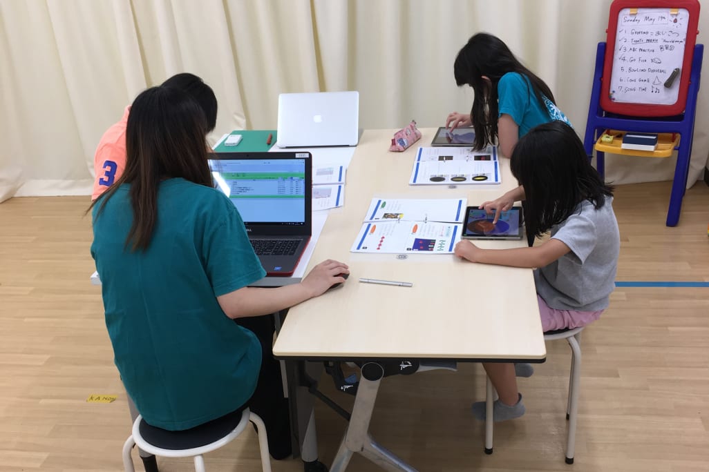 委託を受けている銀座でのレッスン！(2019年4月撮影)