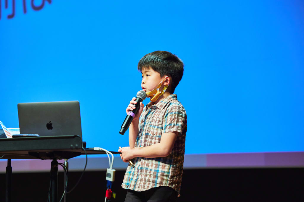 鎌倉芸術館での発表会(2021年4月)での様子