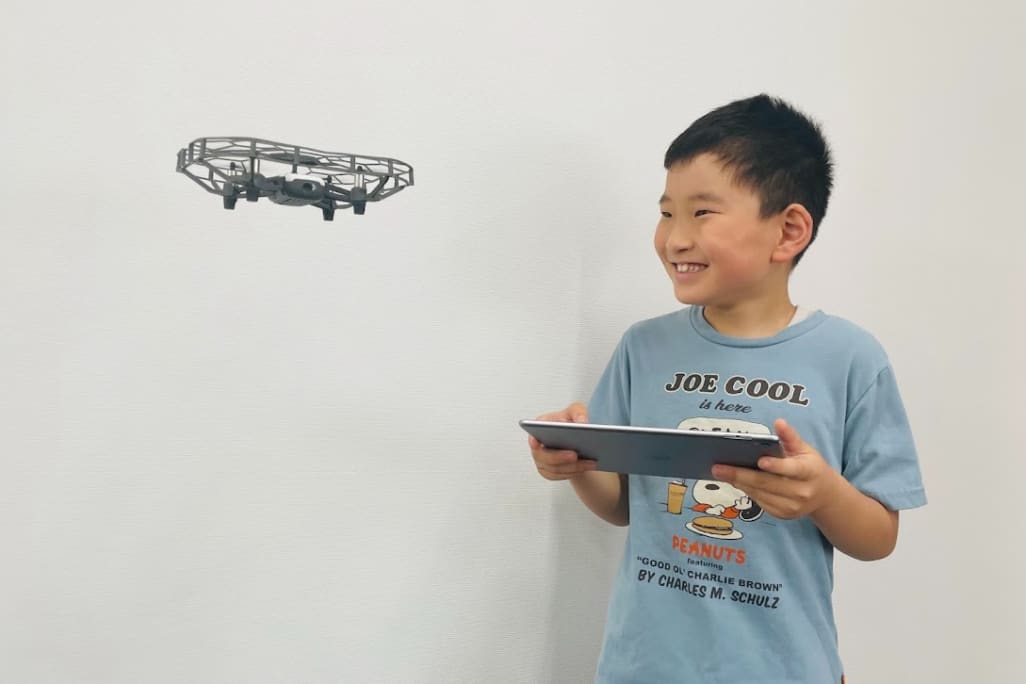 スクラッチでドローン自動操縦もできるなんて…プログラミングすごい！