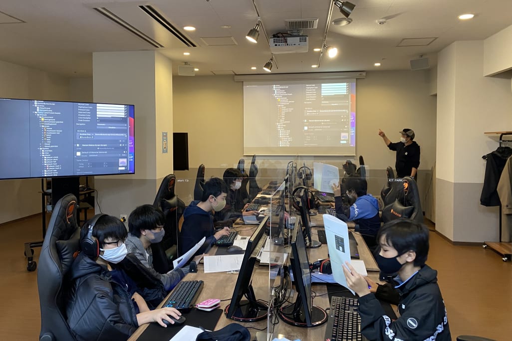 3Dゲーム作成unityコース