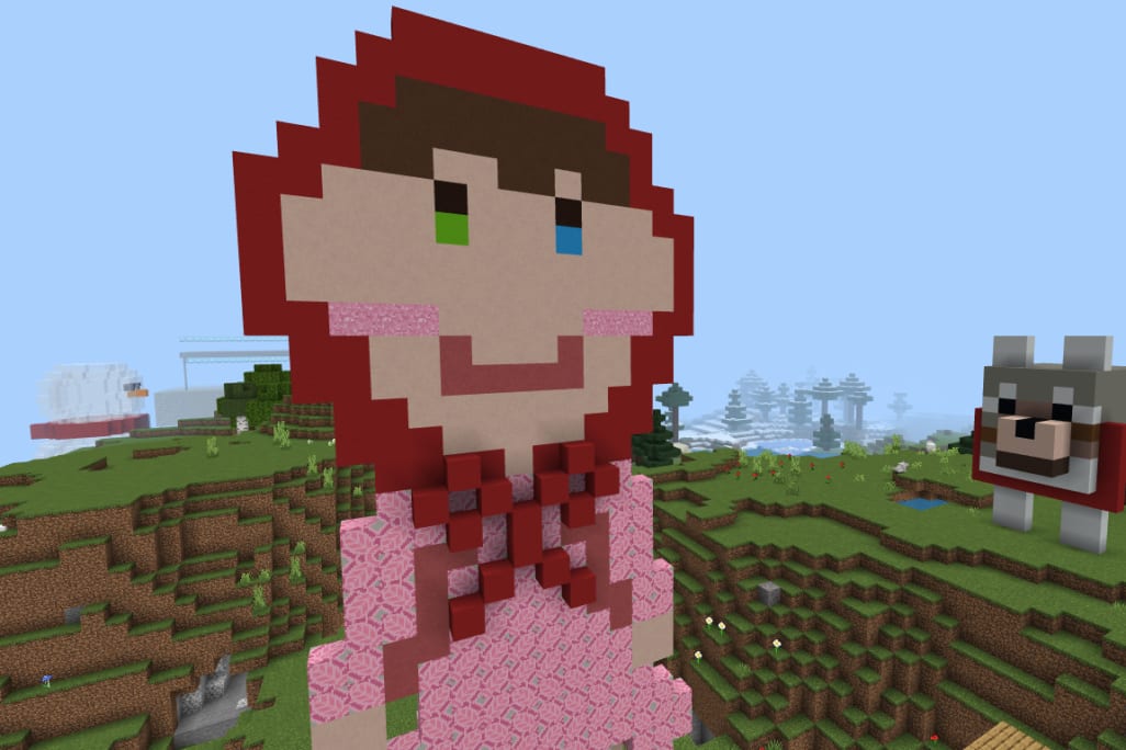 生徒さんがプログラミングでつくった作品です！