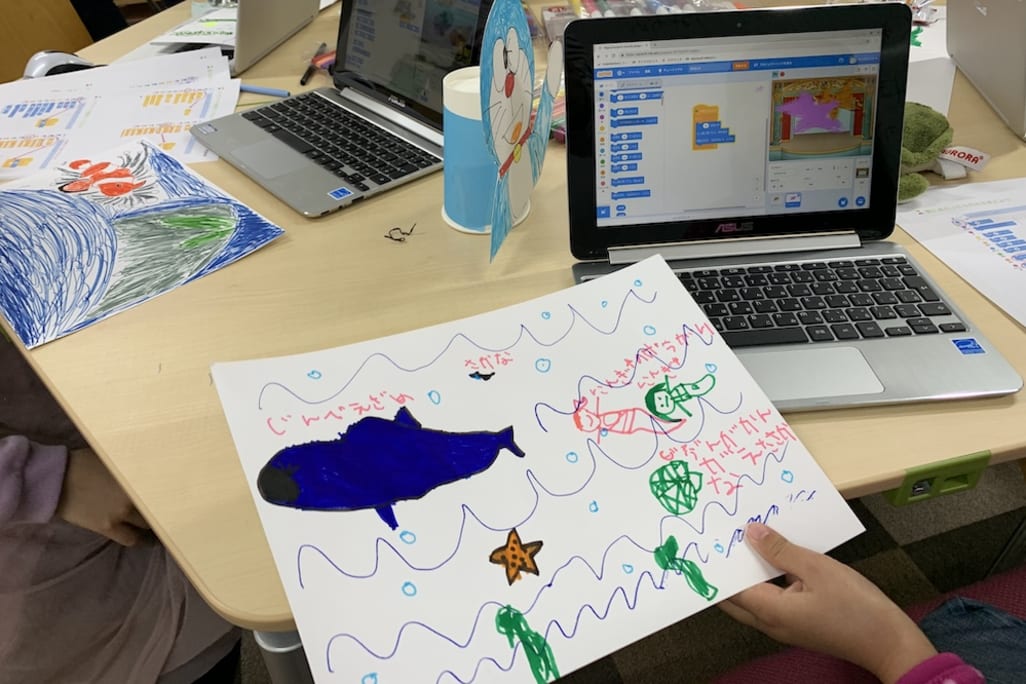 作品とプログラミングの融合でより意欲が湧きます