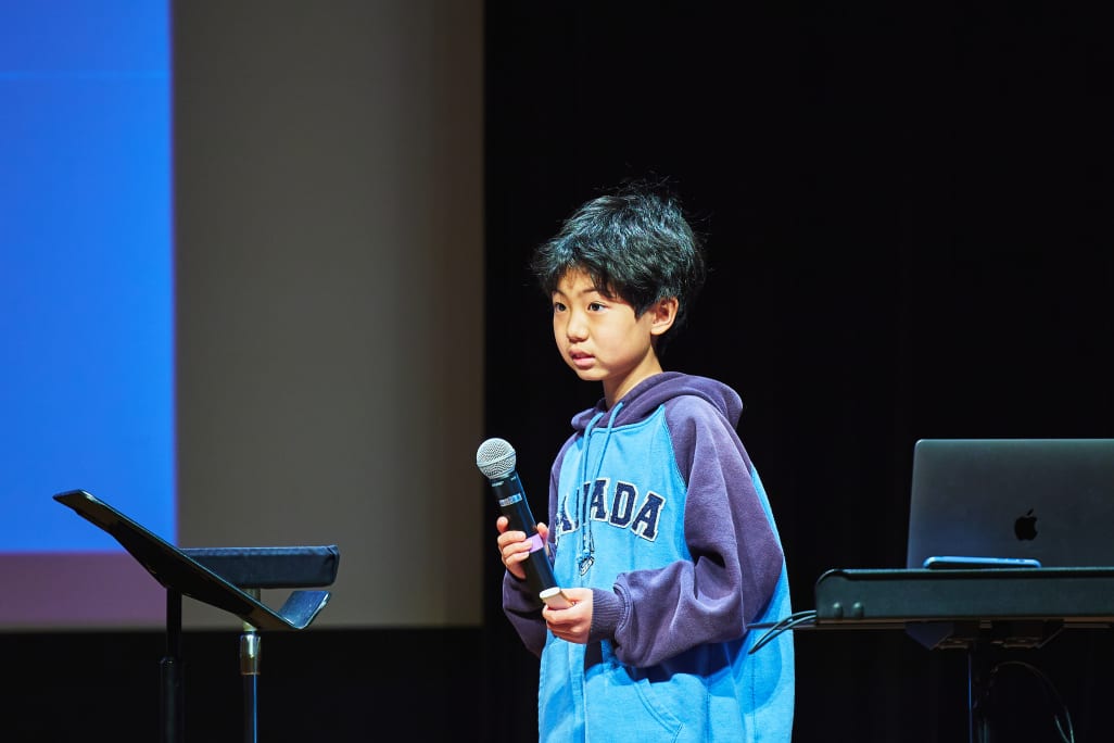 鎌倉芸術館での発表会(2021年4月)での様子