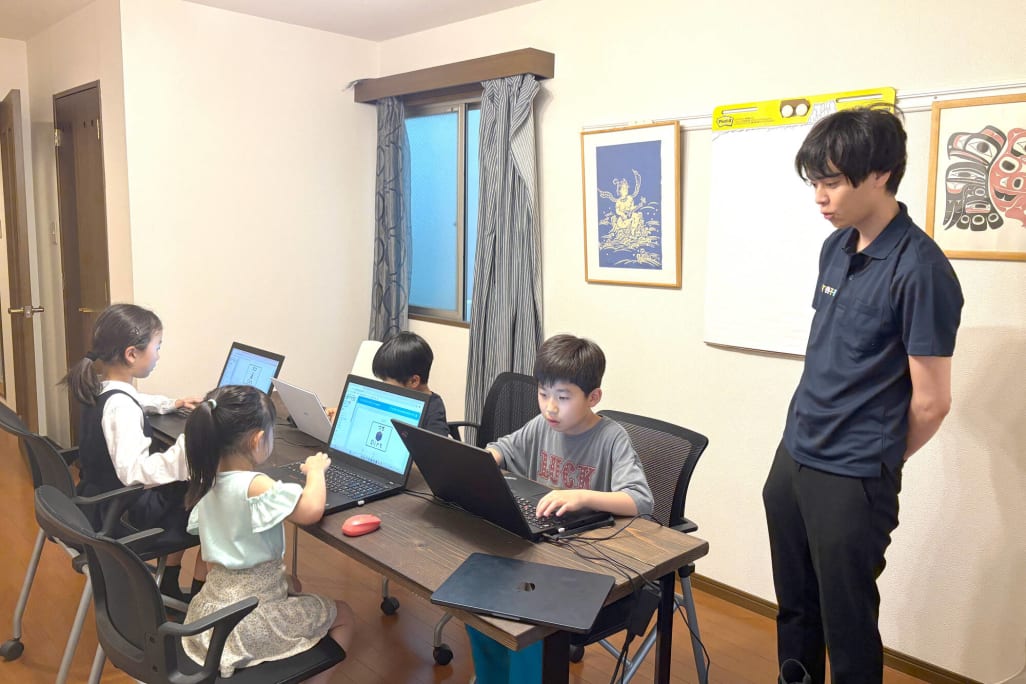 世田谷松陰神社駅前教室の様子