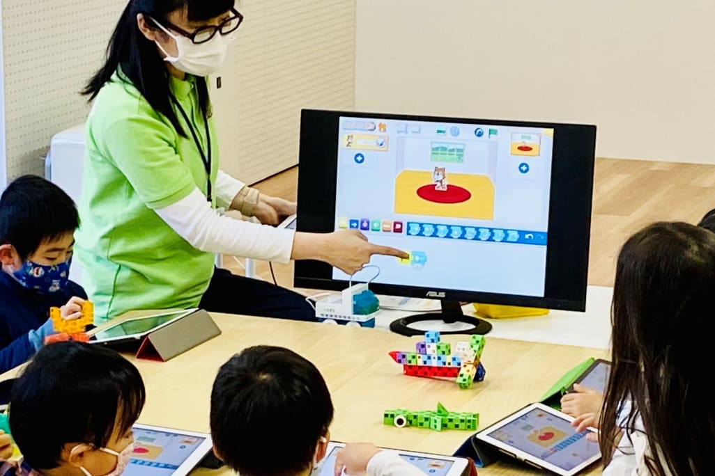 体験イベントの様子002_ScratchJr