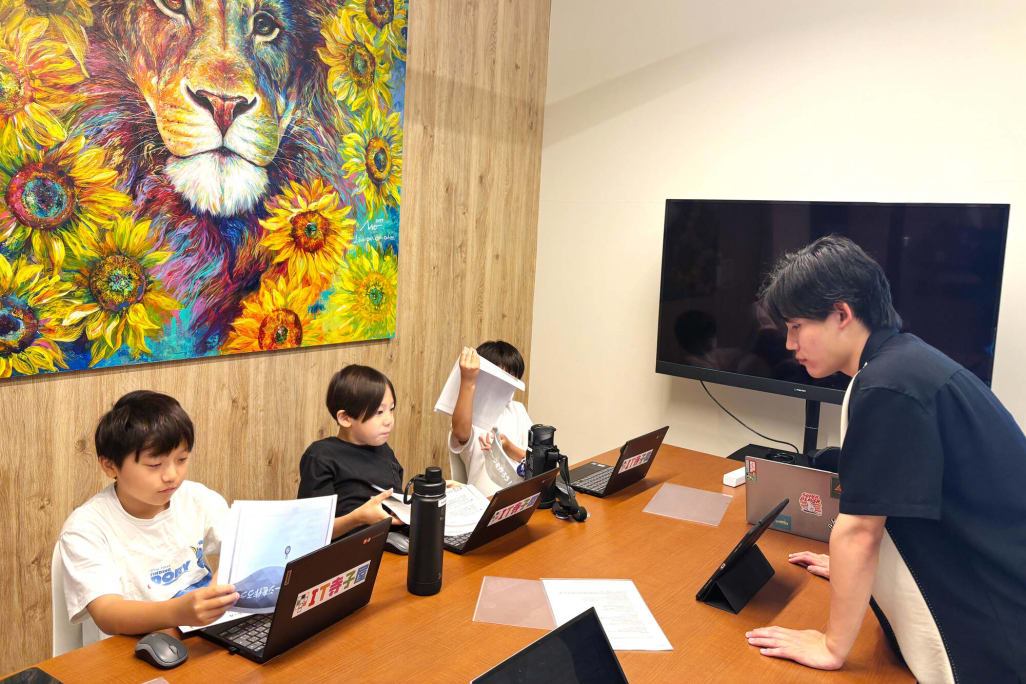 海浜幕張教室教室の様子