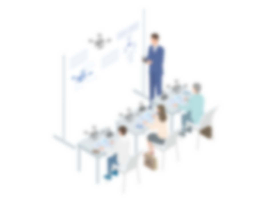 ドローン座学風景