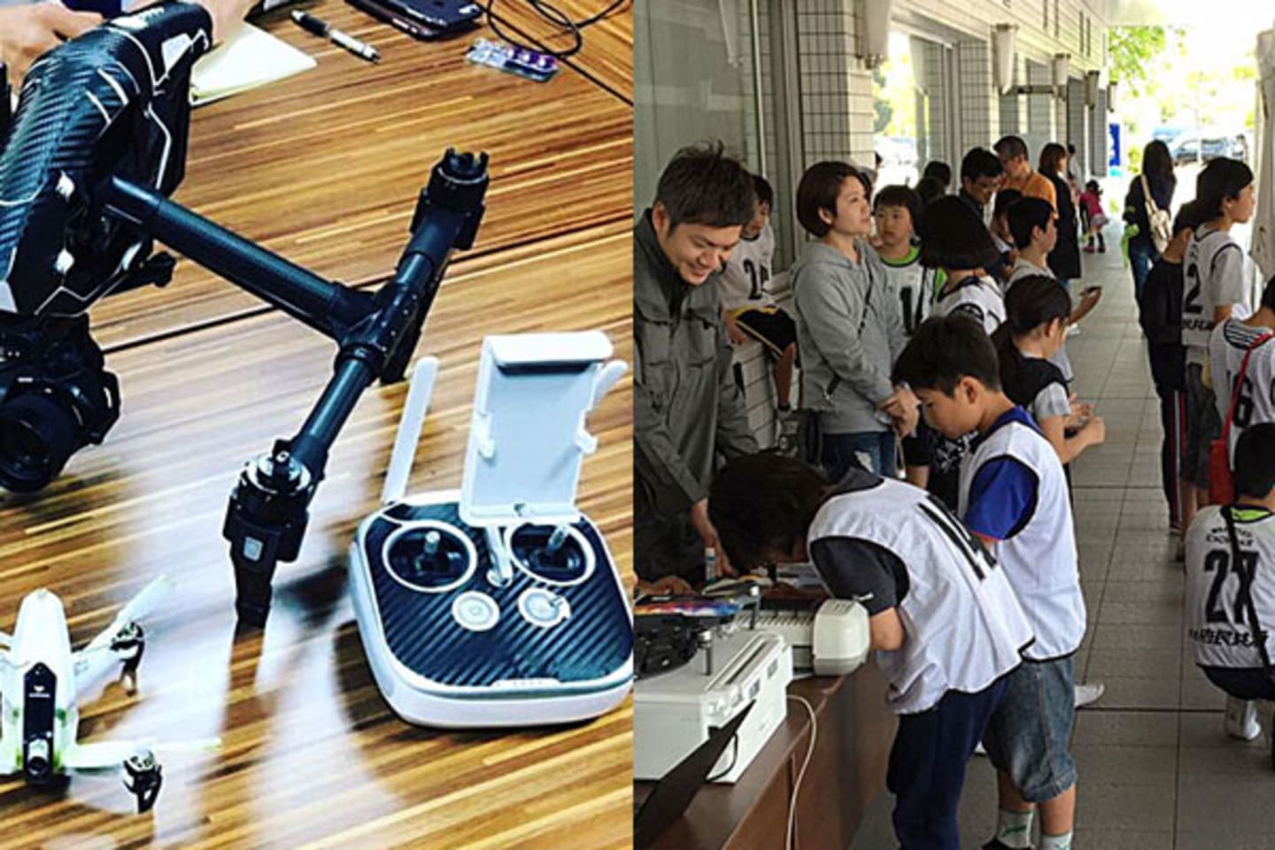 湘南ドローン・はにかむバンブルビー