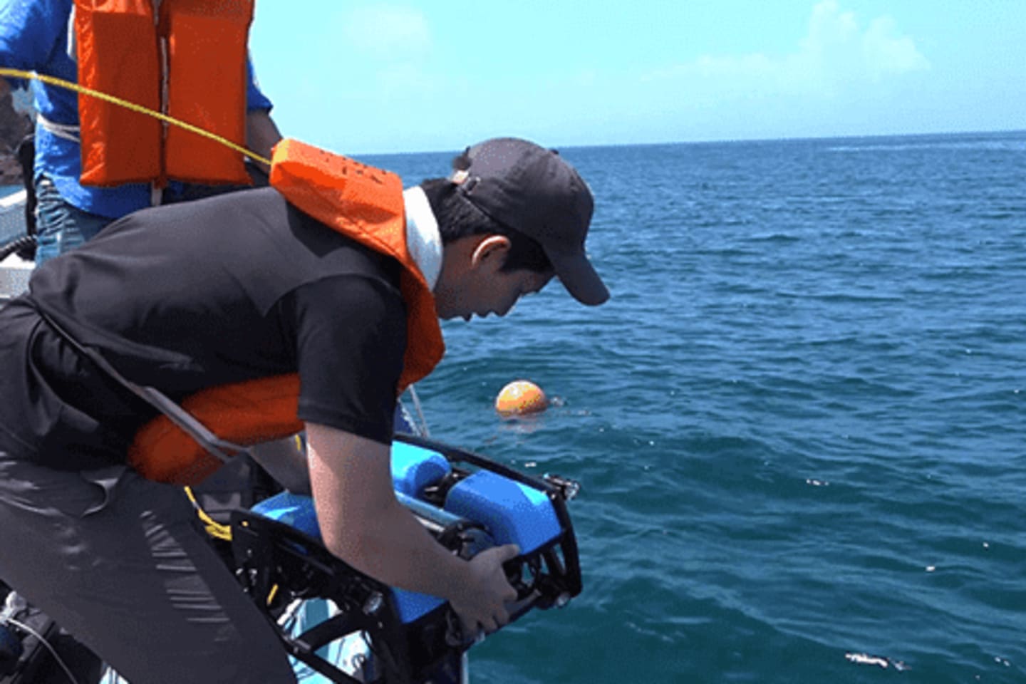 水中ドローン 実技スクール