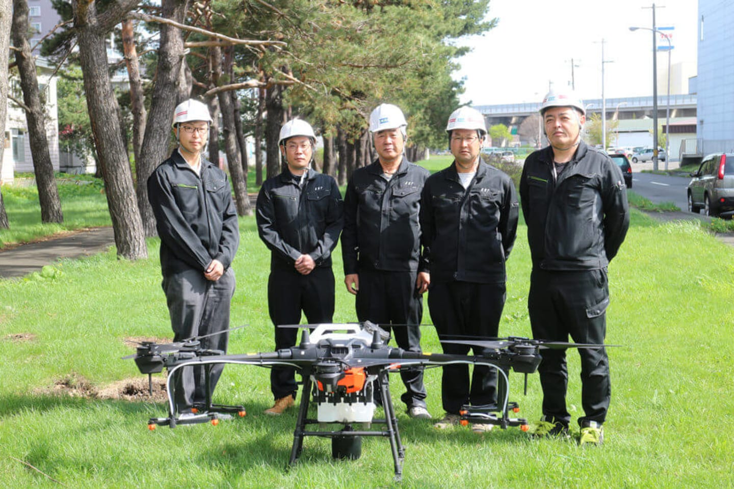 コハタ農業用ドローン 北海道教習施設