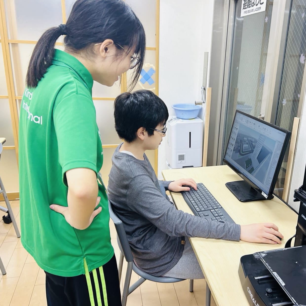 コンピュータサイエンス体験＠キンダリーインターナショナル