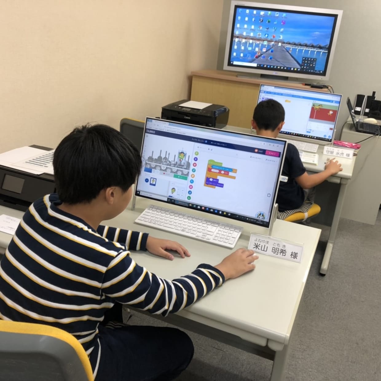 説明が動画や音声流れ、何度でも確認できます