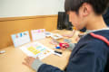 クリエイティブ講座に挑戦！授業で習得した内容をいかして作品を作成します。お子さまに人気のカテゴリーになります！