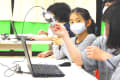 小学生チームがコード打ちロボット・プログラミングに挑戦！