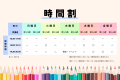 時間割（25年9月～）