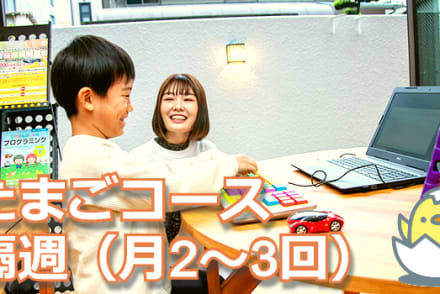 たまご(入門)コース：隔週(月2～3回)