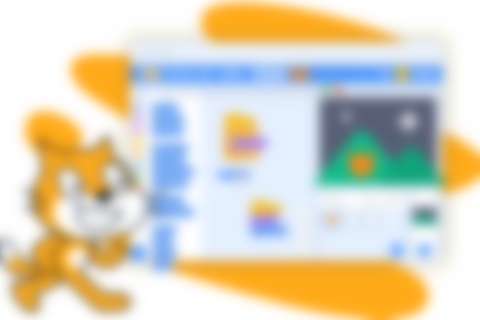 Scratch ベーシックコース（月4）のイメージ画像