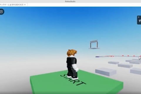 【小学校高学年から】Robloxコースのイメージ画像