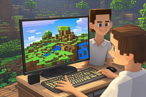 こどもプログラミング総合（Scratch＋マイクラ＋Roblox（ロブロックス））コースのイメージ画像