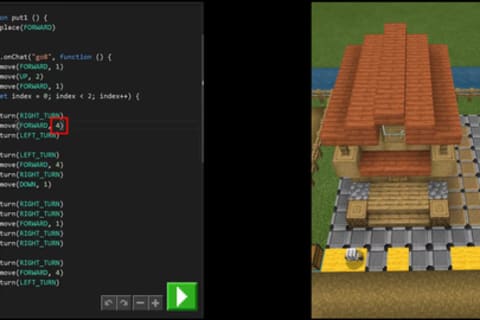 MINECRAFTコース(上級)のイメージ画像