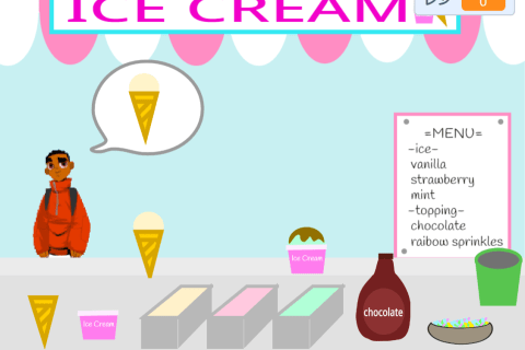 Scratchプログラミングのイメージ画像