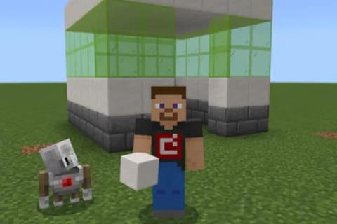 マイクラ×Pythonコースのイメージ画像