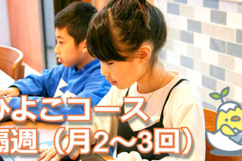 ひよこ(基本)コース：隔週1回(月2～3回)のイメージ画像