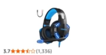 ARKARTECH G2000 ゲーミング ヘッドセット ヘッドホン ヘッドフォン マイク付き ゲーム用 有線 5.1ch fps PC ps4に対応 ブルー G2000BLUE