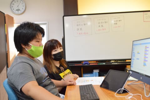 Scratchコース授業風景