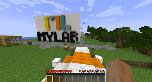 マイクラでMYLAB中目黒校を再現してみました！