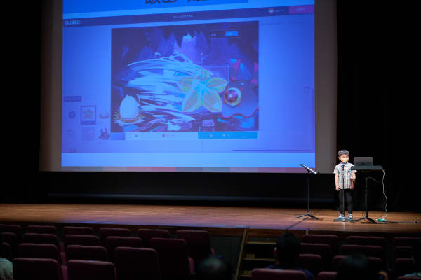 鎌倉芸術館での発表会(2021年4月)での様子