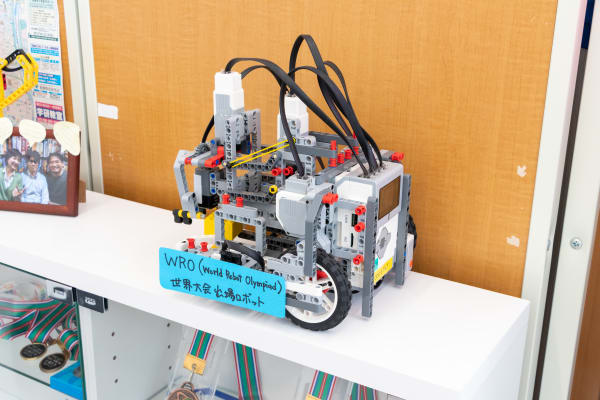 WRO2019ハンガリー国際大会エキスパート中学生の部「ロボットTKT」世界14位（撮影：2020年8月）