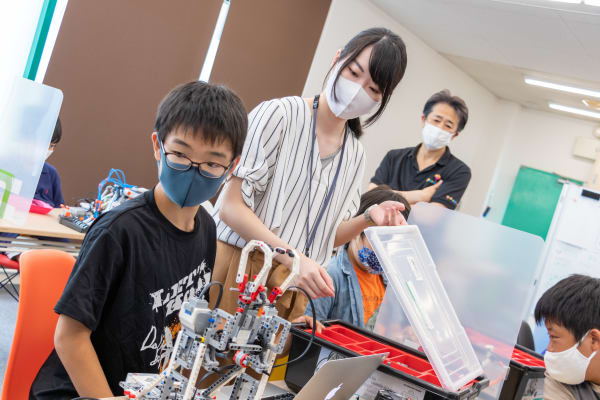 トライアル＆エラーの先に、21世紀型スキルを養います（撮影：2020年8月）