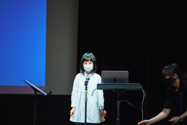 鎌倉芸術館での発表会(2021年4月)での様子