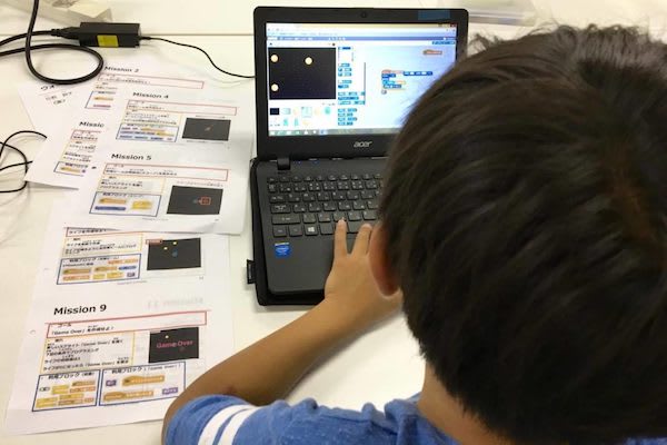 Scratchを通してプログラミングの基礎を習得！