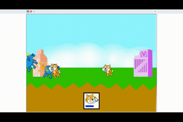 01/18(土)、01/19(日)のオンライン講座は【14時間目】ゼロから学ぼうScratch：にゃんこ大戦争ゲームを作ろう3（今回で完成）！