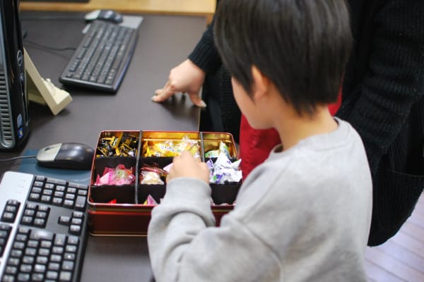 アメももらえます！