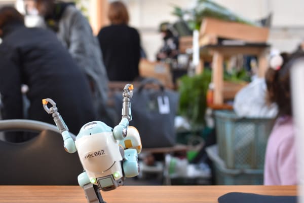 屋外無料体験の様子