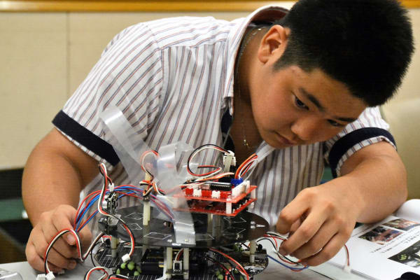 RoboCupサッカー自作ロボット製作中