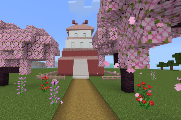 生徒さんがプログラミングでつくった作品です！