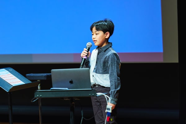 鎌倉芸術館での発表会(2021年4月)での様子